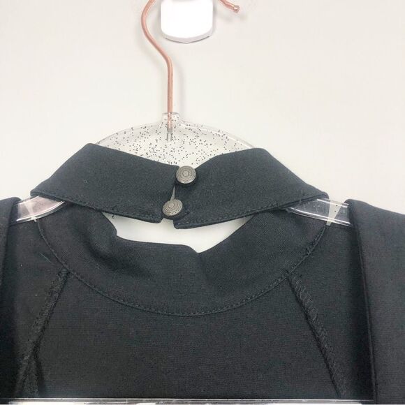 FREE PEOPLE | Cha Cha Black Fit & Flare Layla Skater Dress Women’s Size X-Small - Picture 13 of 14